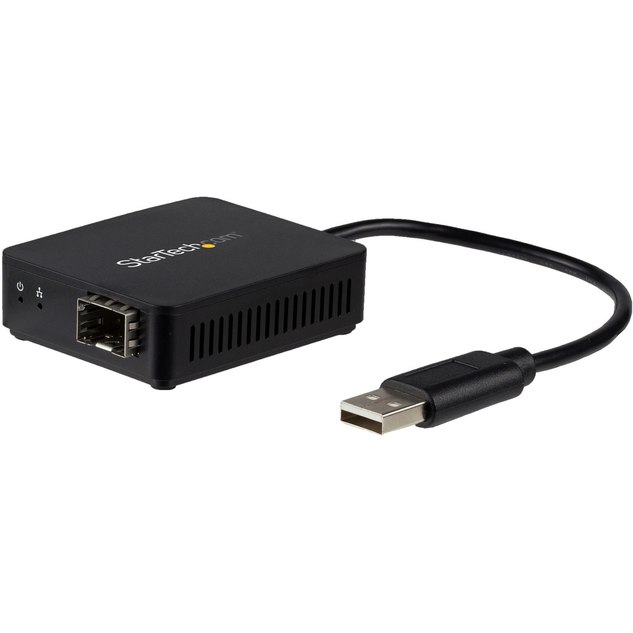 Startech USB to Fiber Optic Converter - Open SFP - USB 2.0 100Mbps Ethernet Network Adapter - Windows & Linux - SFP Adapter - US100A20SFP