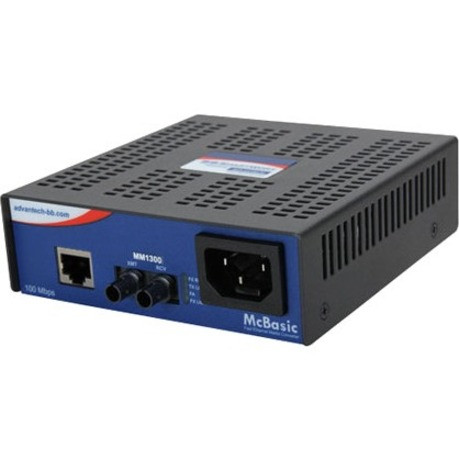 Advantech 100Mbps and 10/100/1000Mbps Media Converter - IMC-450-SLST