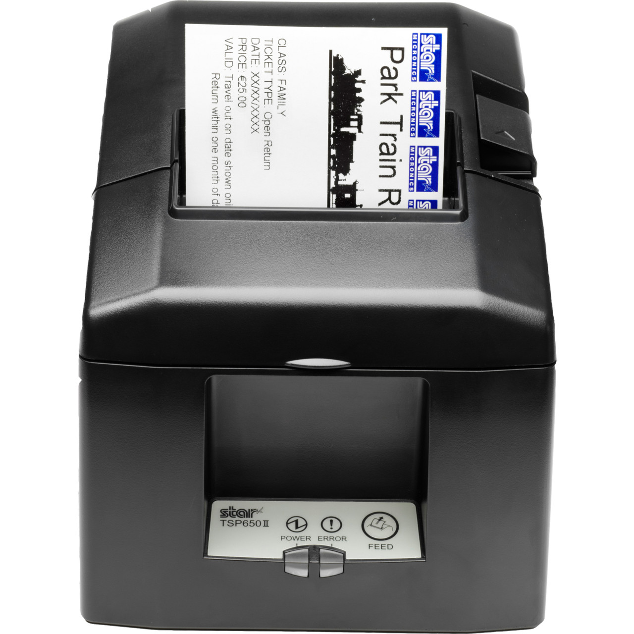 Star Micronics TSP654II Direct Thermal Printer - Monochrome - Wall Mount - Receipt Print - Serial - With Cutter - 3.15" Print Width - 11.81 in/s Mono - 203 dpi - 3.15" Label Width - 39449580 Star Micronics TSP654II Direct Thermal Printer - Monochrome - Wall Mount - Receipt Print - Serial - With Cutter - 3.15" Print Width - 11.81 in/s Mono - 203 dpi - 3.15" Label Width - 39449580