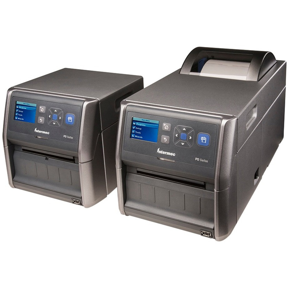 Intermec PD43 Desktop Direct Thermal Printer - Monochrome - Label Print - Ethernet - USB - PD43A03100000211 Intermec PD43 Desktop Direct Thermal Printer - Monochrome - Label Print - Ethernet - USB - PD43A03100000211