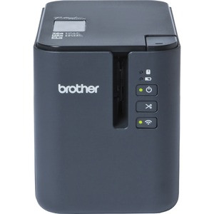 Brother P-touch PT-P900W Desktop Thermal Transfer Printer - Monochrome - Tape Print - USB - Serial - 26.25 ft Print Length - 1.42" Print Width - 3.15 in/s Mono - 360 x 720 dpi - Wireless LAN - 1.42" Label Width - PTP900W Brother P-touch PT-P900W Desktop Thermal Transfer Printer - Monochrome - Tape Print - USB - Serial - 26.25 ft Print Length - 1.42" Print Width - 3.15 in/s Mono - 360 x 720 dpi - Wireless LAN - 1.42" Label Width - PTP900W