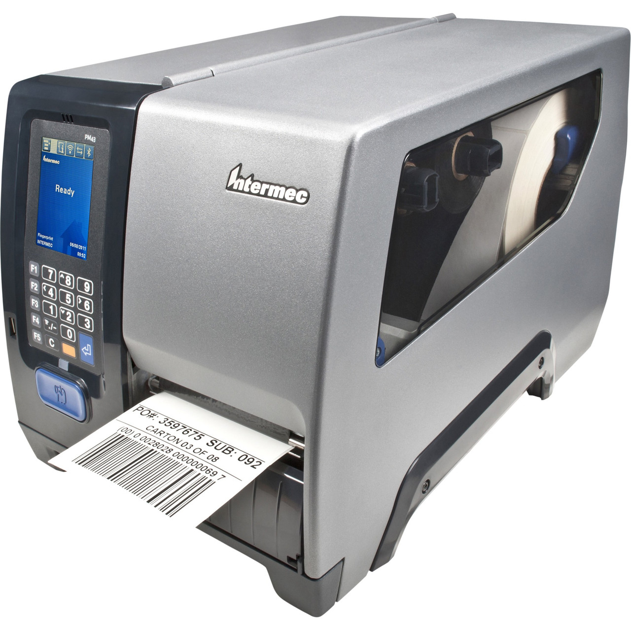 Intermec PM43 Direct Thermal/Thermal Transfer Printer - Monochrome - Label Print - Ethernet - USB - Serial - PM43A14000041201 Intermec PM43 Direct Thermal/Thermal Transfer Printer - Monochrome - Label Print - Ethernet - USB - Serial - PM43A14000041201