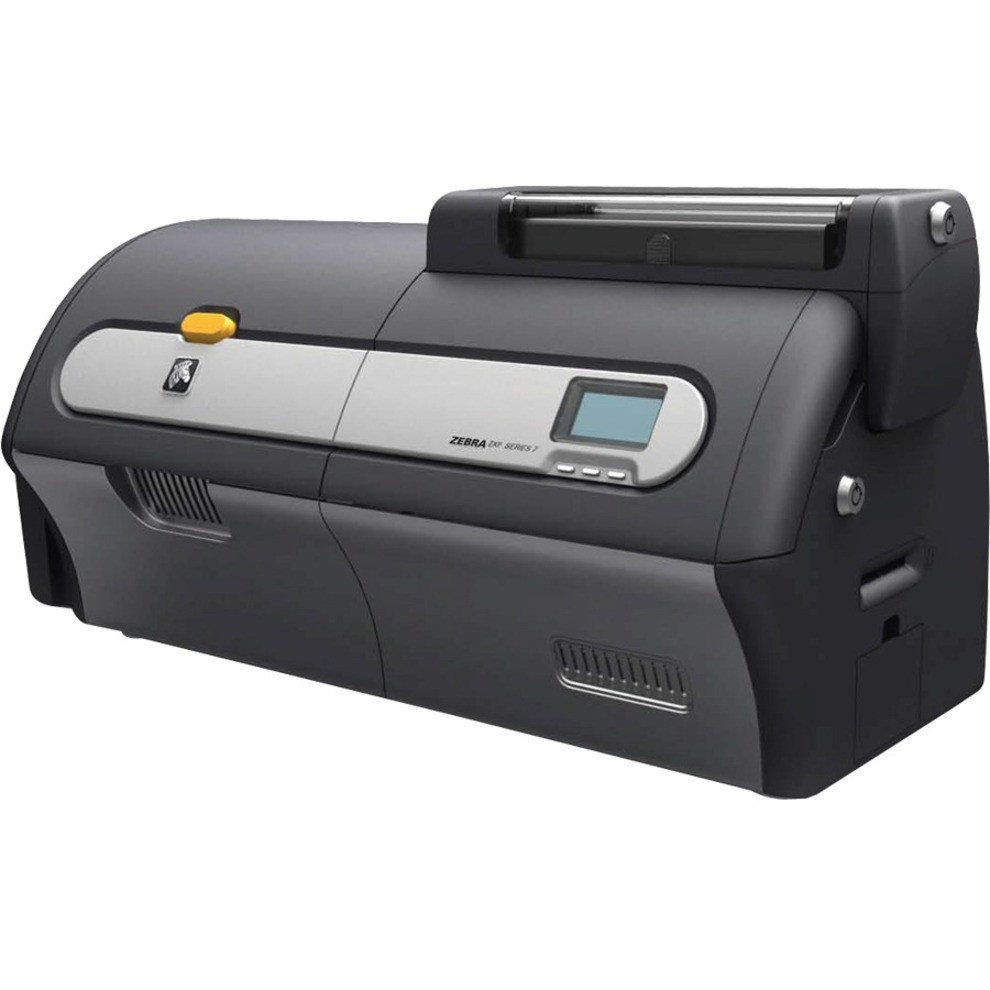Zebra ZXP Series 7 Double Sided Desktop Dye Sublimation/Thermal Transfer Printer - Color - Card Print - Ethernet - USB - US - LCD Display Screen - 18 Second Color - 300 dpi - For PC - Z72-000C0B00US00
