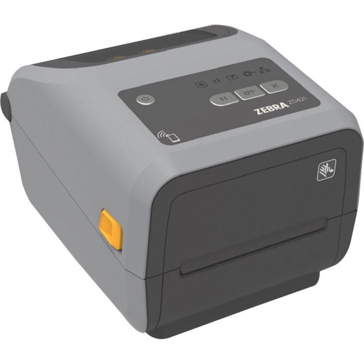 Zebra ZD421c Desktop Thermal Transfer Printer - Monochrome - Label/Receipt Print - USB - Yes - Bluetooth - Near Field Communication (NFC) - US - ZD4A043-C01W01EZ