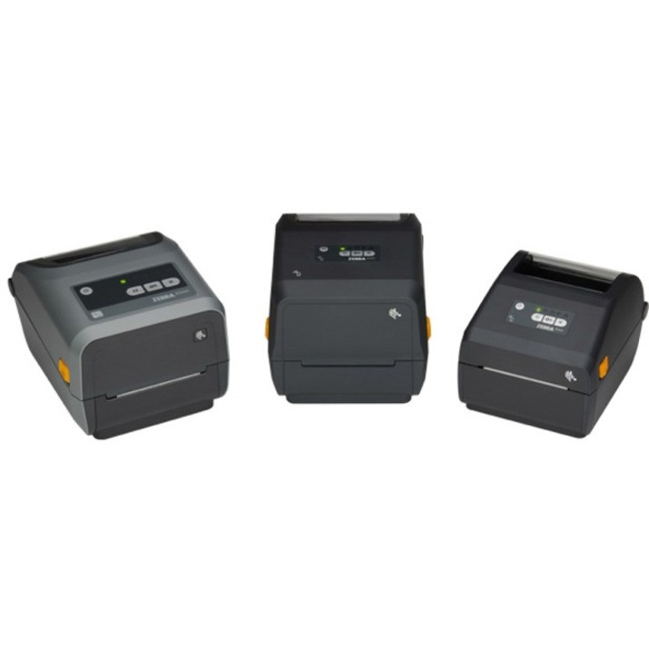 Zebra ZD421 Desktop Thermal Transfer Printer - Monochrome - Portable - Label/Receipt Print - USB - Yes - Bluetooth - Near Field Communication (NFC) - US - Real Time Clock - 4.25" Print Width - ZD4A043-301M00EZ