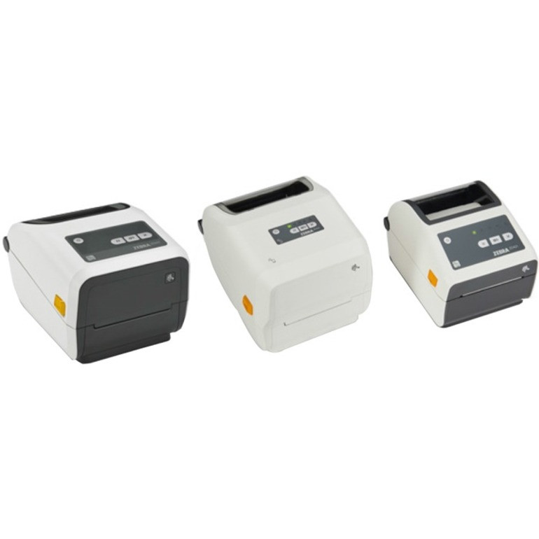 Zebra ZD421-HC Desktop Thermal Transfer Printer - Monochrome - Portable - Label/Receipt Print - USB - Yes - Near Field Communication (NFC) - US - ZD4AH42-301W01EZ