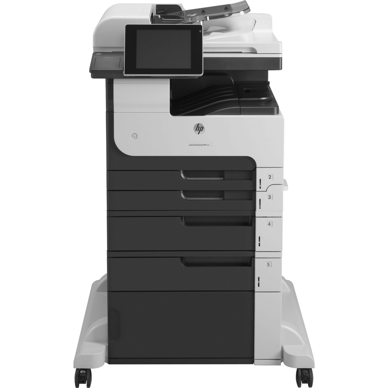 HP LaserJet M725F Laser Multifunction Printer-Monochrome-Copier/Fax/Scanner-41 ppm Mono Print-1200x1200 Print-Automatic Duplex Print-200000 Pages Monthly-1600 sheets Input-600 Optical Scan-Gigabit Ethernet Ethernet - CF067A#BGJ