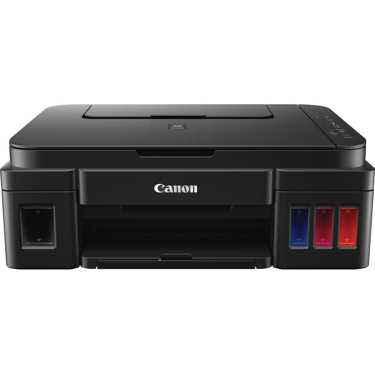 Canon PIXMA G3200 Wireless Inkjet Multifunction Printer - Color - Copier/Printer/Scanner - 4800 x 1200 dpi Print - 100 sheets Input - Color Flatbed Scanner - 2400 dpi Optical Scan - Wireless LAN - 0630C002