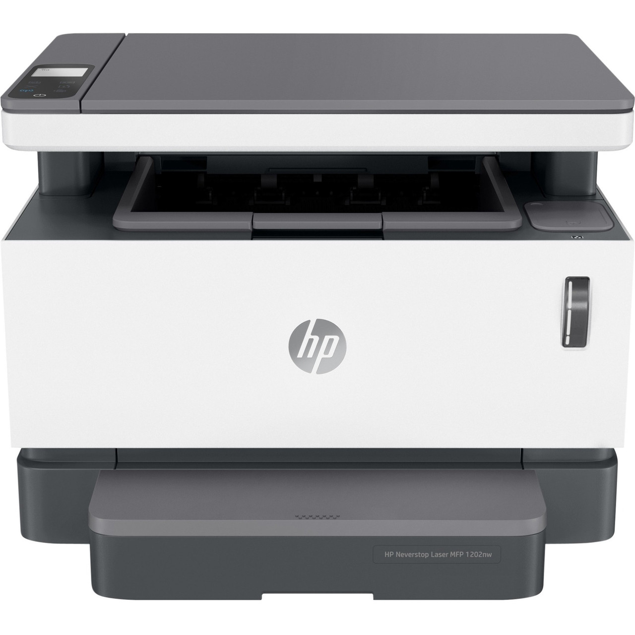 HP Neverstop 1202nw Wireless Laser Multifunction Printer - Monochrome - Copier/Printer/Scanner - 21 ppm Mono Print - 600 x 600 dpi Print - Manual Duplex Print - Upto 20000 Pages Monthly - 5HG93A#BGJ