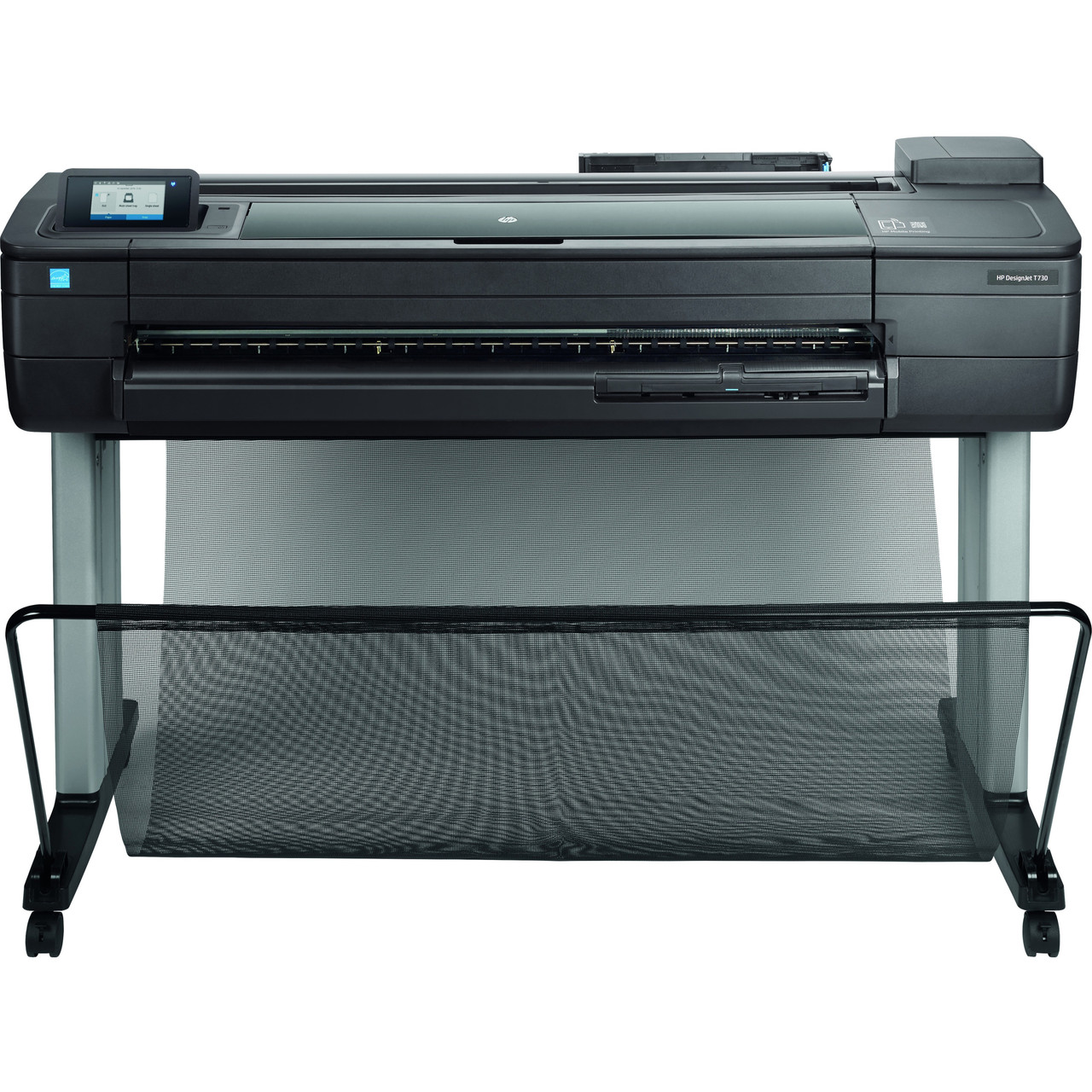 HP Designjet T730 PostScript Inkjet Large Format Printer - 36" Print Width - Color - Printer - 4 Color(s) - 25 Second Color Speed - 2400 x 1200 dpi - 1 GB - USB - Ethernet - Wireless LAN - Plain Paper, Roll Paper, Bond Paper - F9A29A#B1K