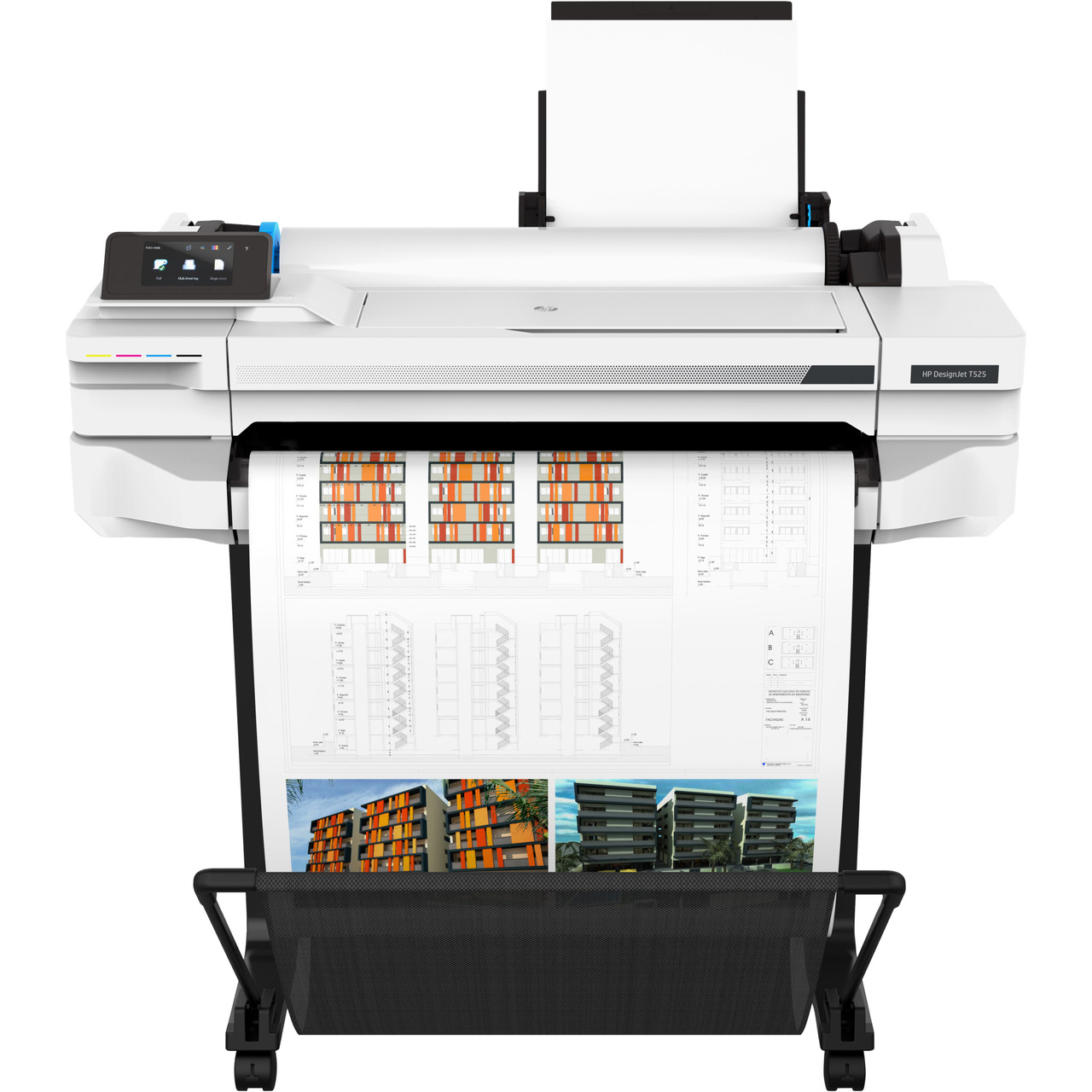 HP Designjet T525 Inkjet Large Format Printer - 24" Print Width - Color - 5ZY59A#B1K