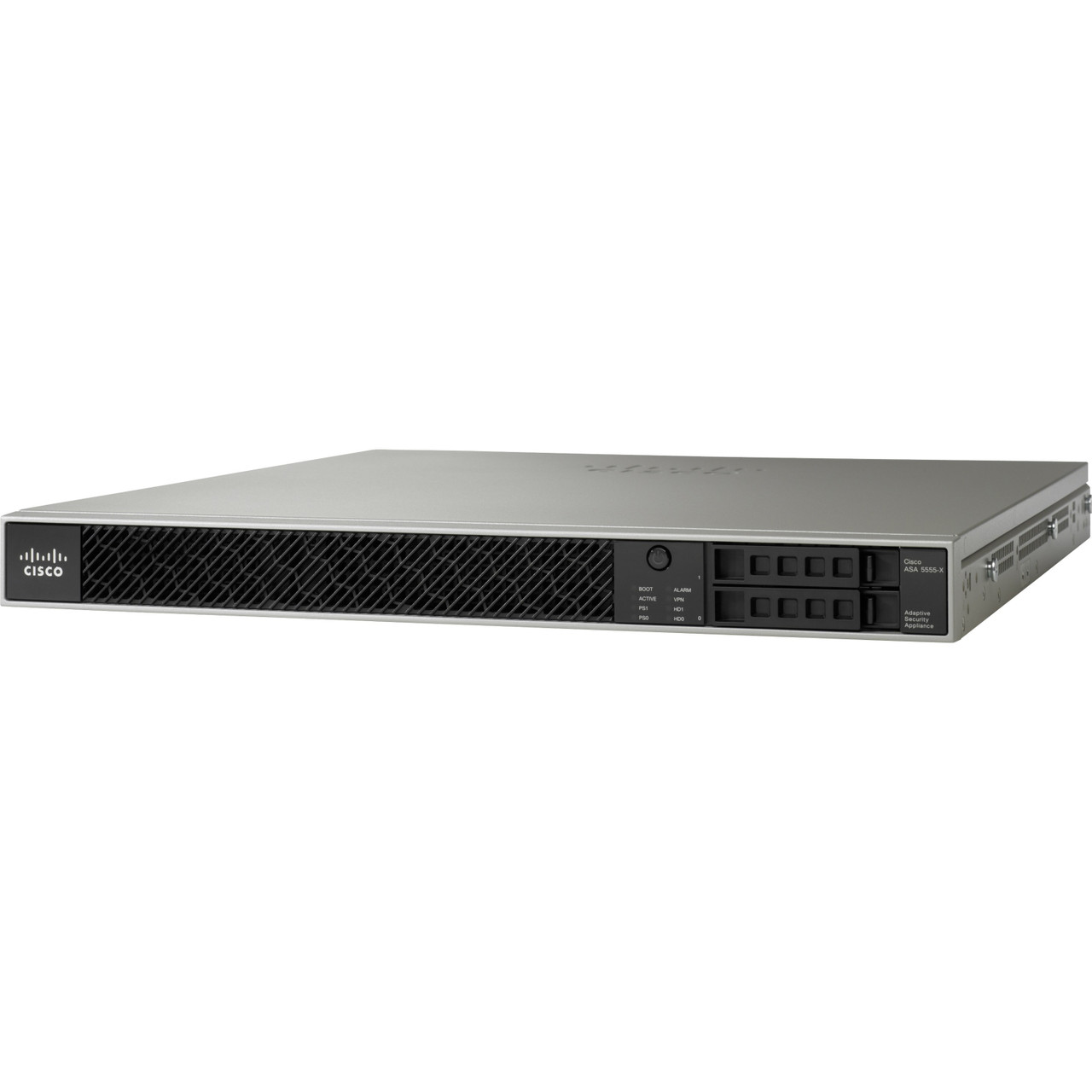 Cisco ASA 5555-X Network Security/Firewall Appliance - 8 Port - 10/100/1000Base-T - Gigabit Ethernet - DES, AES, 3DES - 8 x RJ-45 - 1 Total Expansion Slots - 1U - Rack-mountable MGMT AC DES,