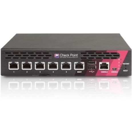 Check Point 3200 Network Security/Firewall Appliance - 5 Port - 1000Base-T - Gigabit Ethernet - AES (128-bit) - 5 x RJ-45 - Desktop - CPAP-SG3200-NGTX-SSD