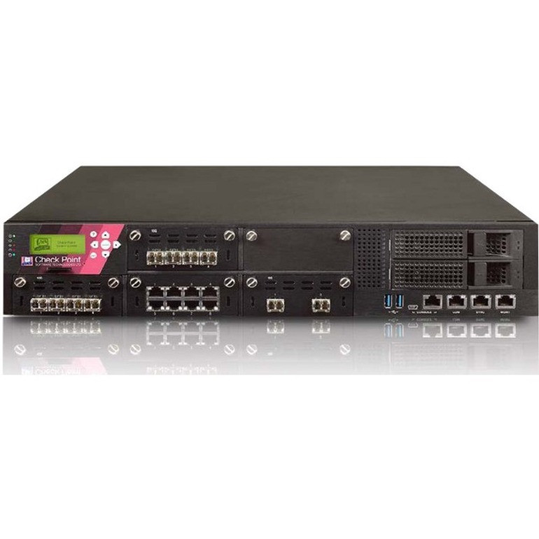 Check Point 23800 Appliance - 10/100/1000Base-T - Gigabit Ethernet - AES (128-bit) - 5 Total Expansion Slots - 2U - Rack-mountable - CPAP-SG23800-NGTP-LCM