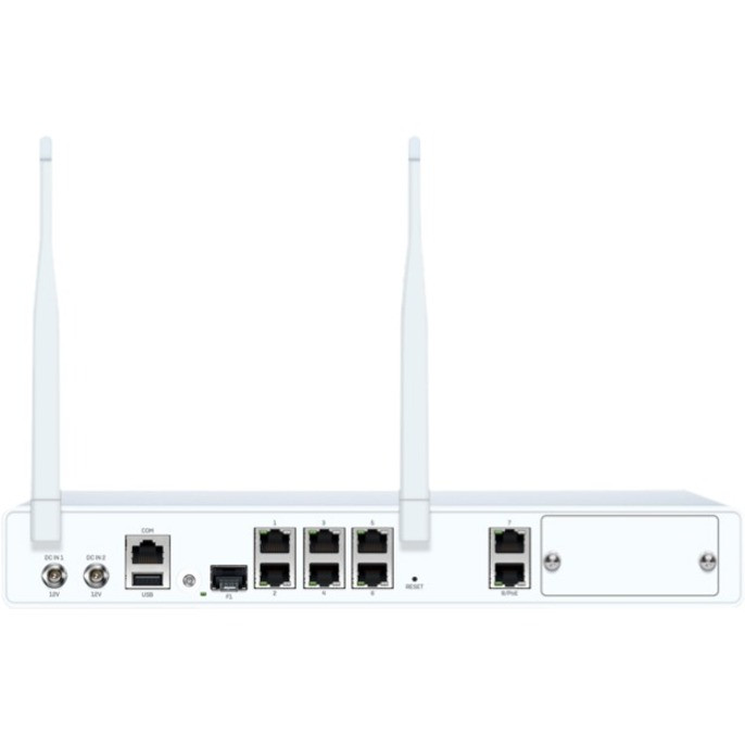 Sophos Xgs 116W Network Security/Firewall Appliance - 8 Port - 10/100/1000Base-T, 1000Base-X - Gigabit Ethernet - Wireless Lan Ieee 802.11 A/B/G/N/Ac  7 X Rj-45 - 1 Total Expansion Slots  3 Year Standard Protection  Desktop - JY1B3CSUS