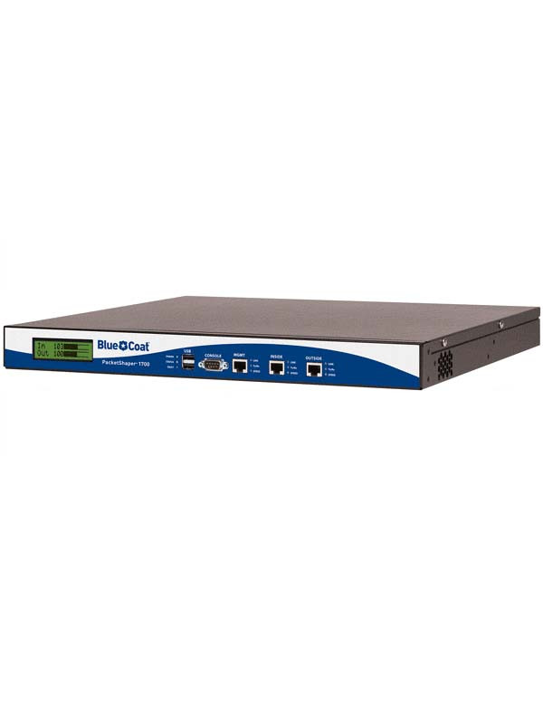 Blue Coat PacketShapper 1700 Server Load Balancer - 1 RJ-45 - 1 Gbit/s - Gigabit Ethernet - Manageable - PS1700-L000M