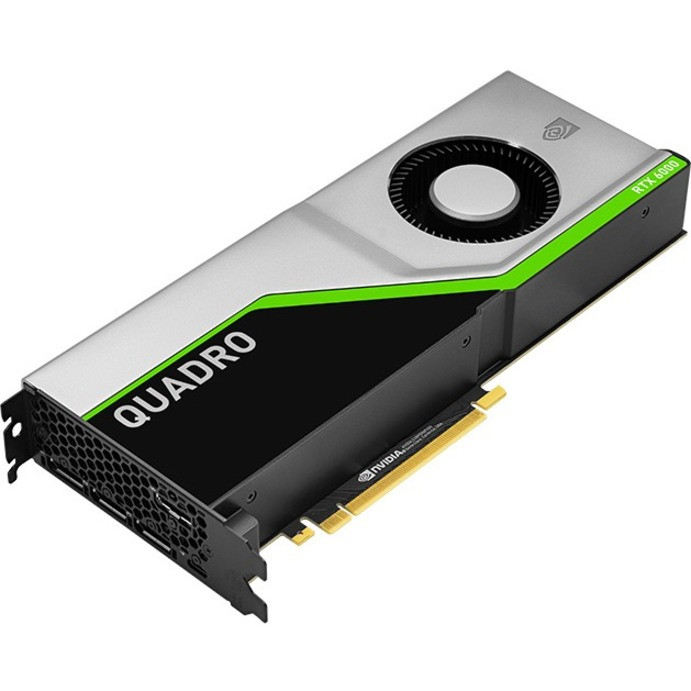 PNY Nvidia Quadro RTX 6000 Graphic Card - 24GB GDDR6 - Full-height - 384 bit Bus Width - PCI Express 3.0 x16 - DisplayPort - VCQRTX6000-PB