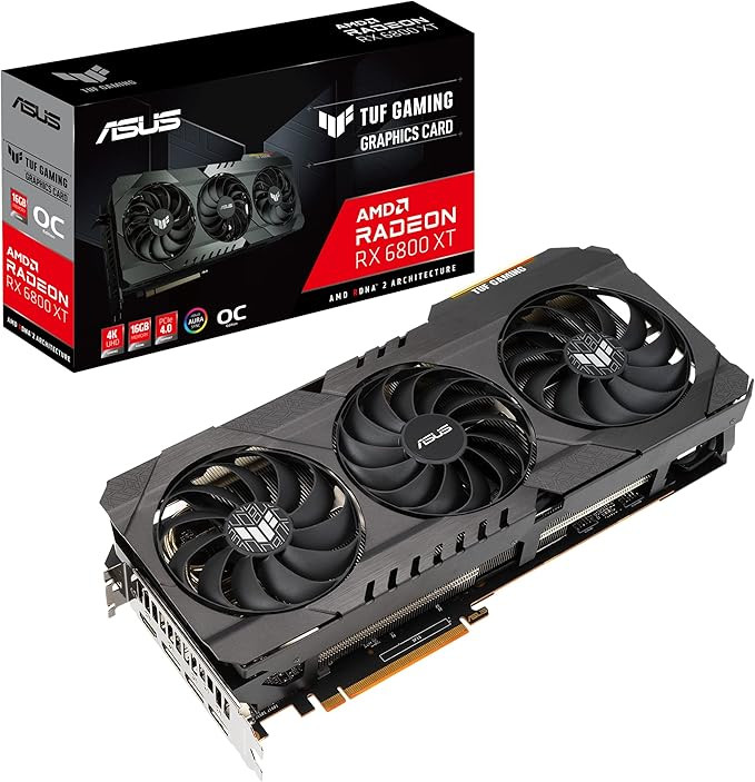 Asus Radeon RX 6800 XT TUF GAMING Graphics Card - TUF-RX6800XT-O16G-GAMING