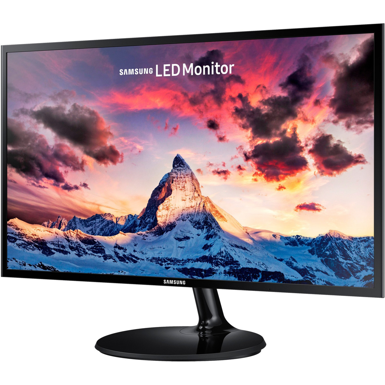 Samsung S24F350FHN 23.5" Full HD LED LCD Monitor - 16:9 - High Glossy Black - 1920 x 1080 - 16.7 Million Colors - FreeSync - 250 Nit - 4 ms - HDMI - VGA - LS24F350FHNXZA