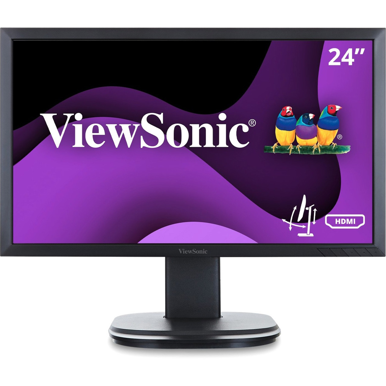 Viewsonic VG2449 24" Full HD LED LCD Monitor - 16:9 - Black - VG2449