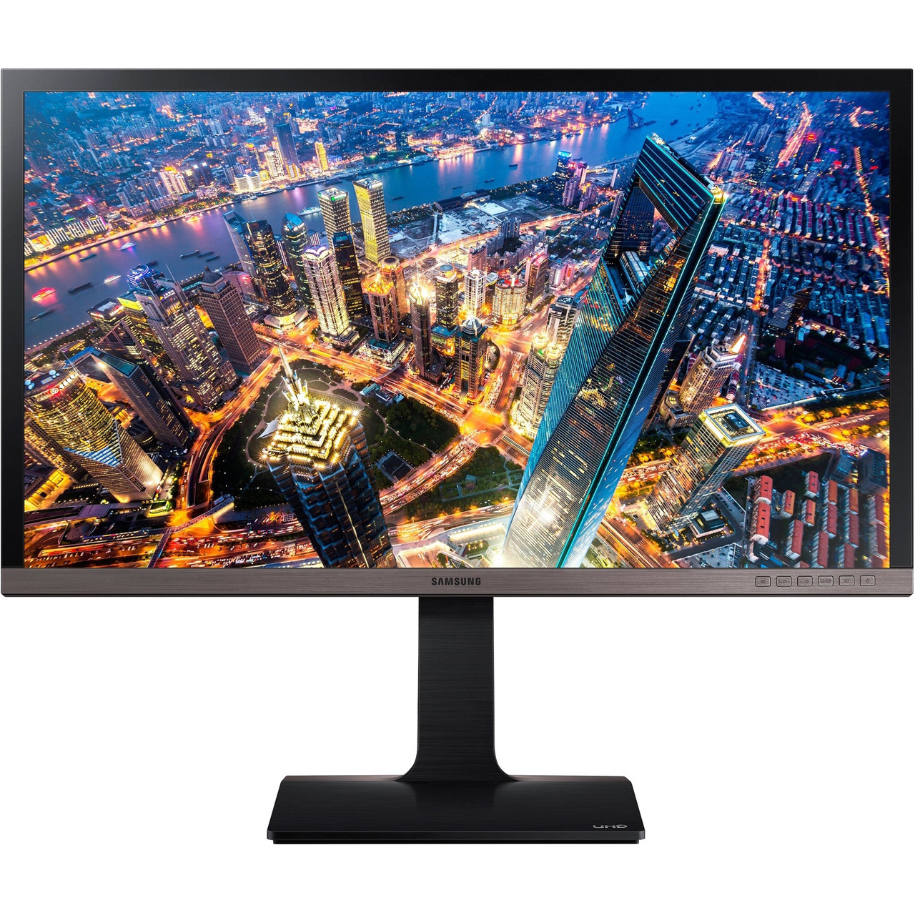 Samsung U28E850R 28" 4K UHD LED LCD Monitor - 16:9 - Black, Titanium Silver - 28" Class - 3840 x 2160 - 1 Billion Colors - FreeSync - 370 Nit - 1 ms - HDMI - DisplayPort - LU28E85KRS/GO