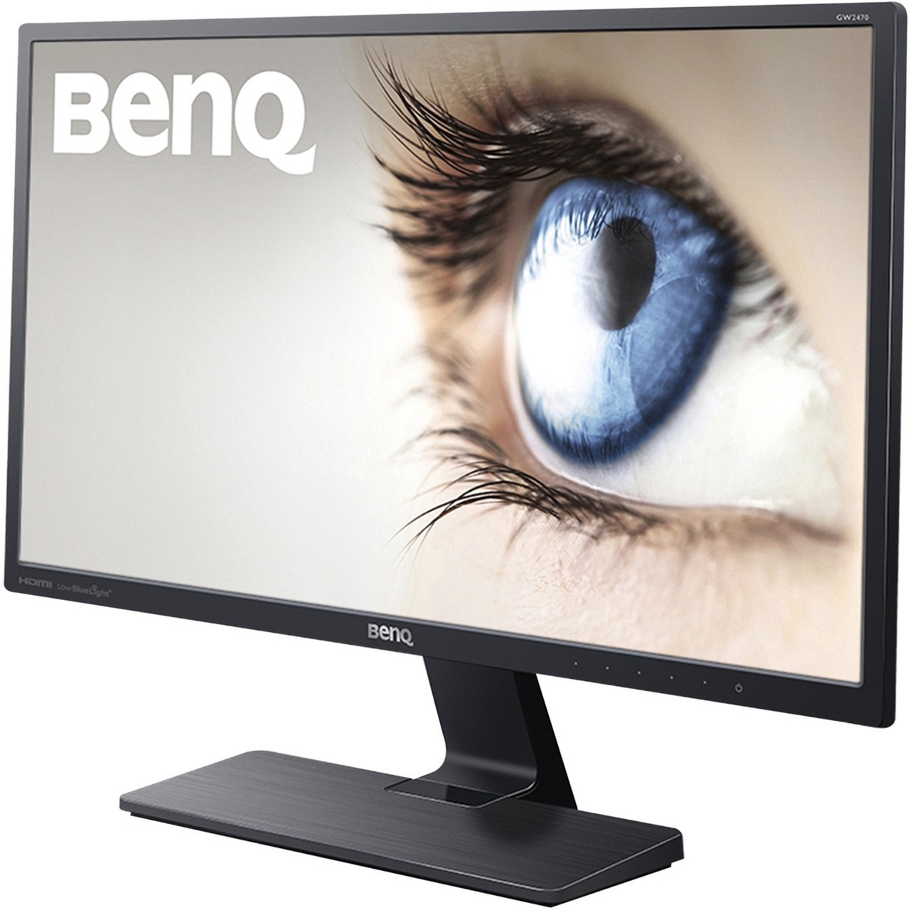 BenQ GW2470ML 23.8" Full HD LED LCD Monitor - 16:9 - Textured Black, Glossy Black - 1920 x 1080 - 16.7 Million Colors - 250 Nit - 4 ms - DVI - HDMI - VGA - Speaker - GW2470ML