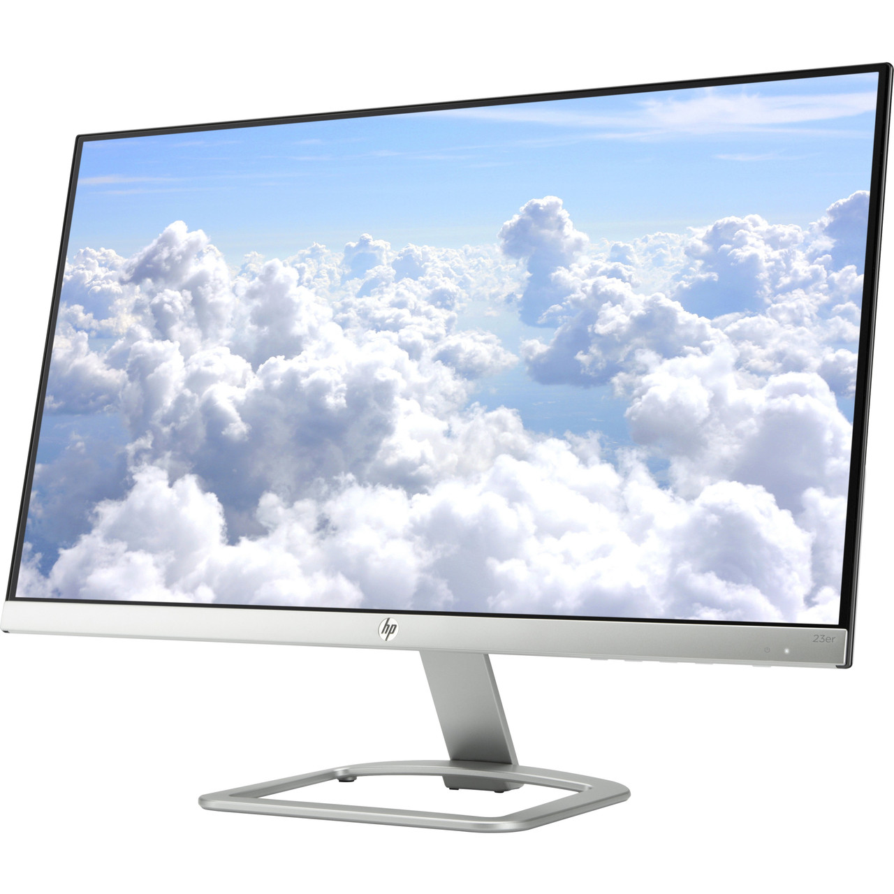 HP Home 23er 23" Full HD LED LCD Monitor - 16:9 - White - 23" Class - 1920 x 1080 - 16.7 Million Colors - 250 Nit - 14 ms - HDMI - VGA - T3M76AA#ABA