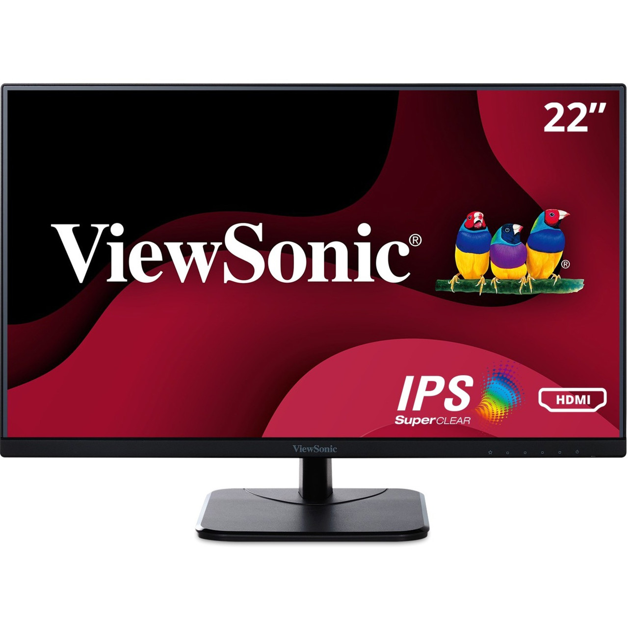Viewsonic VA2256-MHD 21.5" Full HD WLED LCD Monitor - 16:9 - Black - 1920 x 1080 - 16.7 Million Colors - 250 Nit - 7 ms - HDMI - VGA - DisplayPort - Speaker - VA2256-MHD