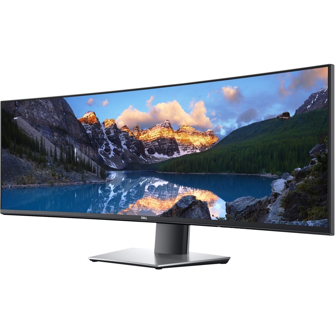 Dell UltraSharp U4919DW 49" Dual Quad HD (DQHD) Curved Screen WLED LCD Monitor - 32:9 - Black, Silver - 49" Class - In-plane Switching (IPS) Technology - 5120 x 1440 - 1.07 Billion Colors - 350 Nit - 5 ms - 60 Hz Refresh Rate - HDMI - Dell U4919DW