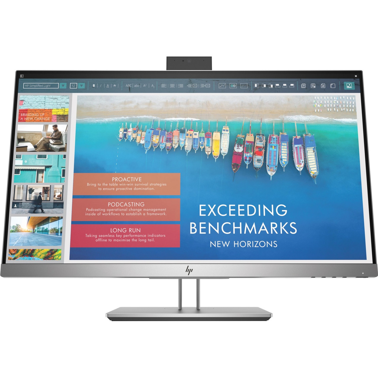 HP E243d 23.8" Full HD LED LCD Monitor - 16:9 - Jack Black, Asteroid - 24" Class - In-plane Switching (IPS) Technology - 1920 x 1080 - 16.7 Million Colors - 250 Nit Typical - 7 ms - 60 Hz Refresh Rate - HDMI - VGA - DisplayPort - 1TJ76U9#ABA