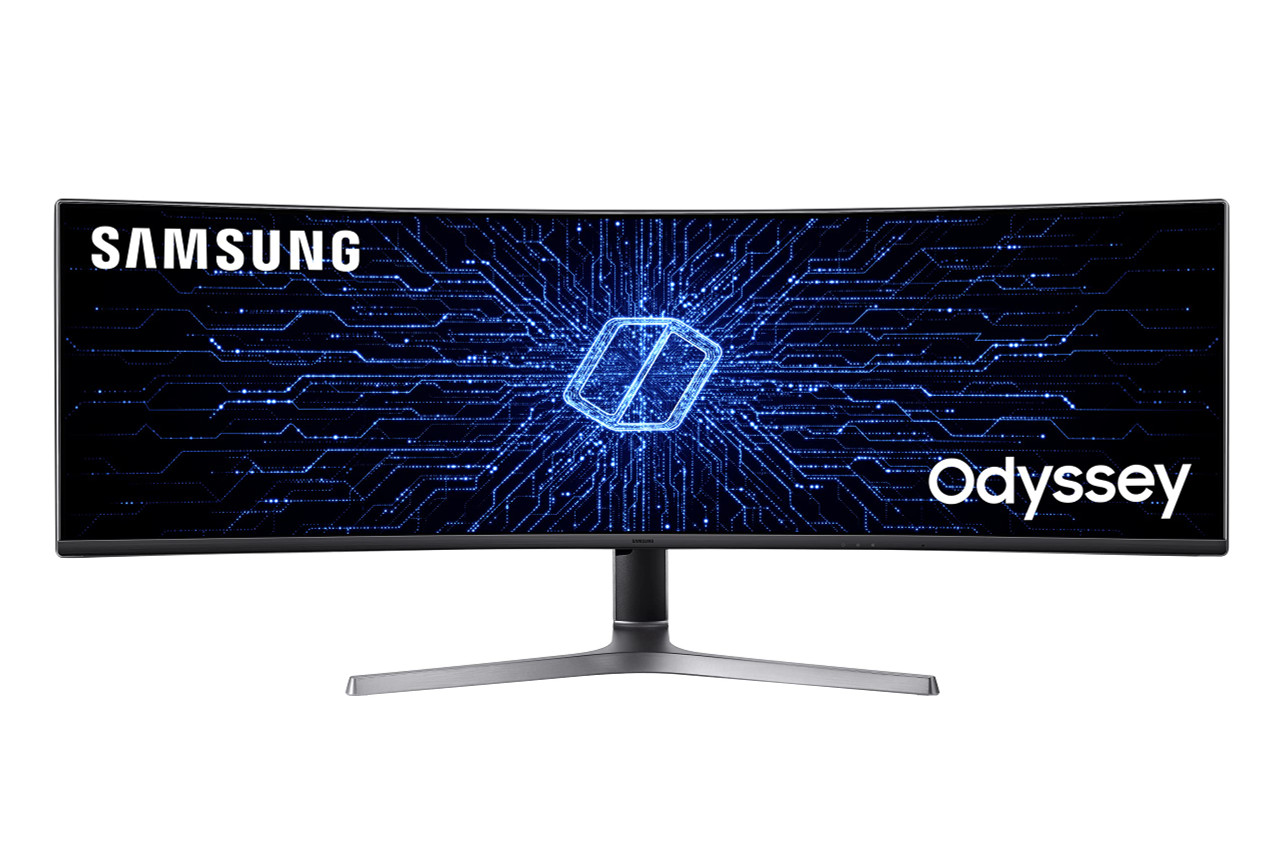 Samsung C49RG90SSN 49" Dual Quad HD (DQHD) LCD Monitor - 32:9 - 49" Class - 5120 x 1440 - 1.07 Billion Colors - FreeSync - 1000 Nit - 4 ms - HDMI - DisplayPort - Speaker - LC49RG90SSNXZA