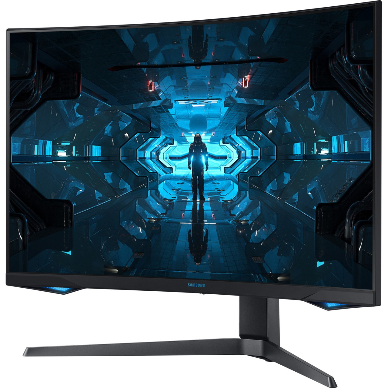 Samsung Odyssey G7 C32G75TQSN 31.5" WQHD Curved Screen Quantum Dot LED Gaming LCD Monitor - 16:9 - Black - 32" Class - Vertical Alignment (VA) - 2560 x 1440 - 1.07 Billion Colors - FreeSync Premium - 600 Nit Typical, 600 Nit - LC32G75TQSNXZA