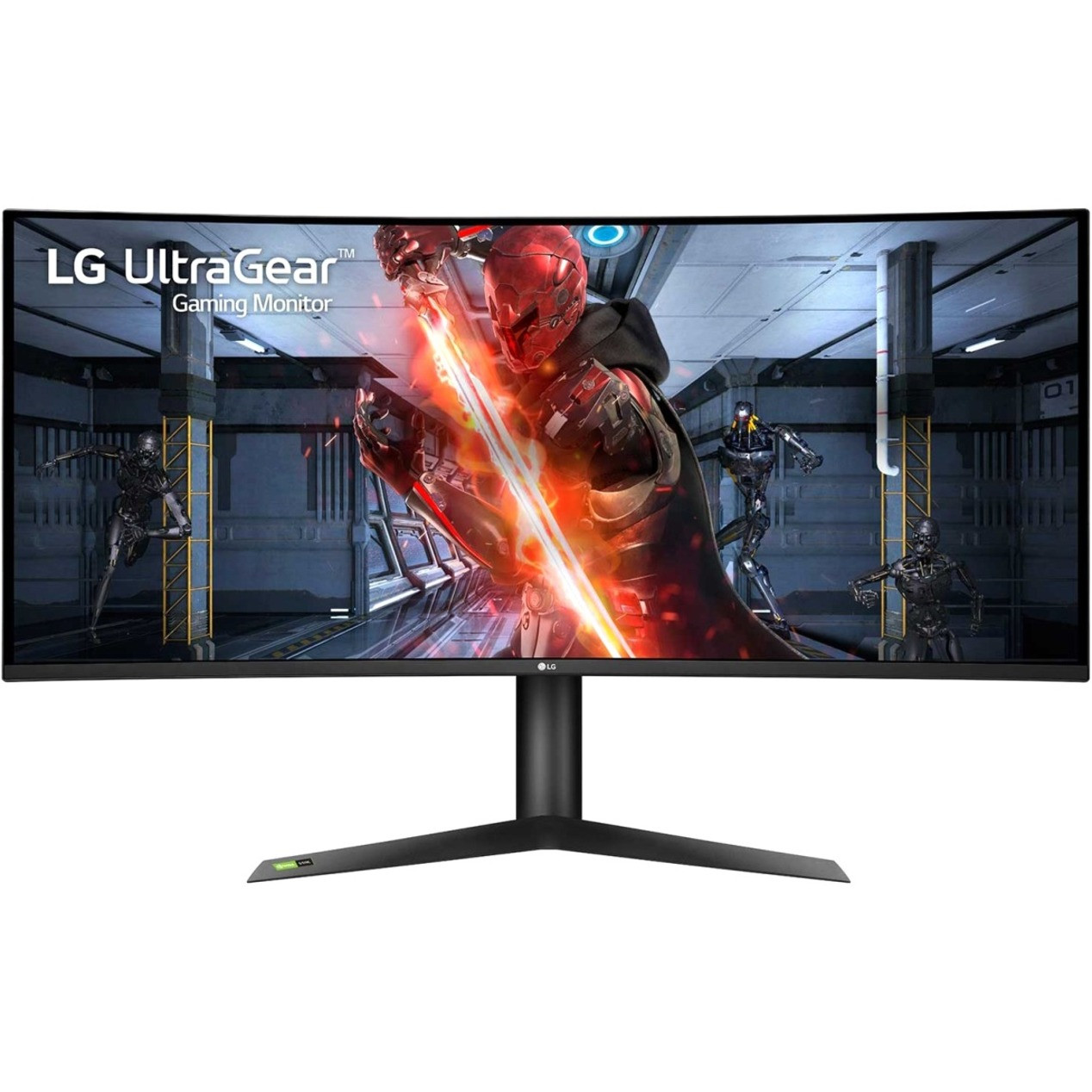 LG UltraGear 38GN95B-B 37.5" UW-QHD+ Curved Screen LED Gaming LCD Monitor - 21:9 - Black, White - 38" Class - Nano In-plane Switching (Nano IPS) Technology - 3840 x 1600 - 1.07 Billion Colors - FreeSync/G-Sync - 450 Nit Typical  - 38GN95B-B
