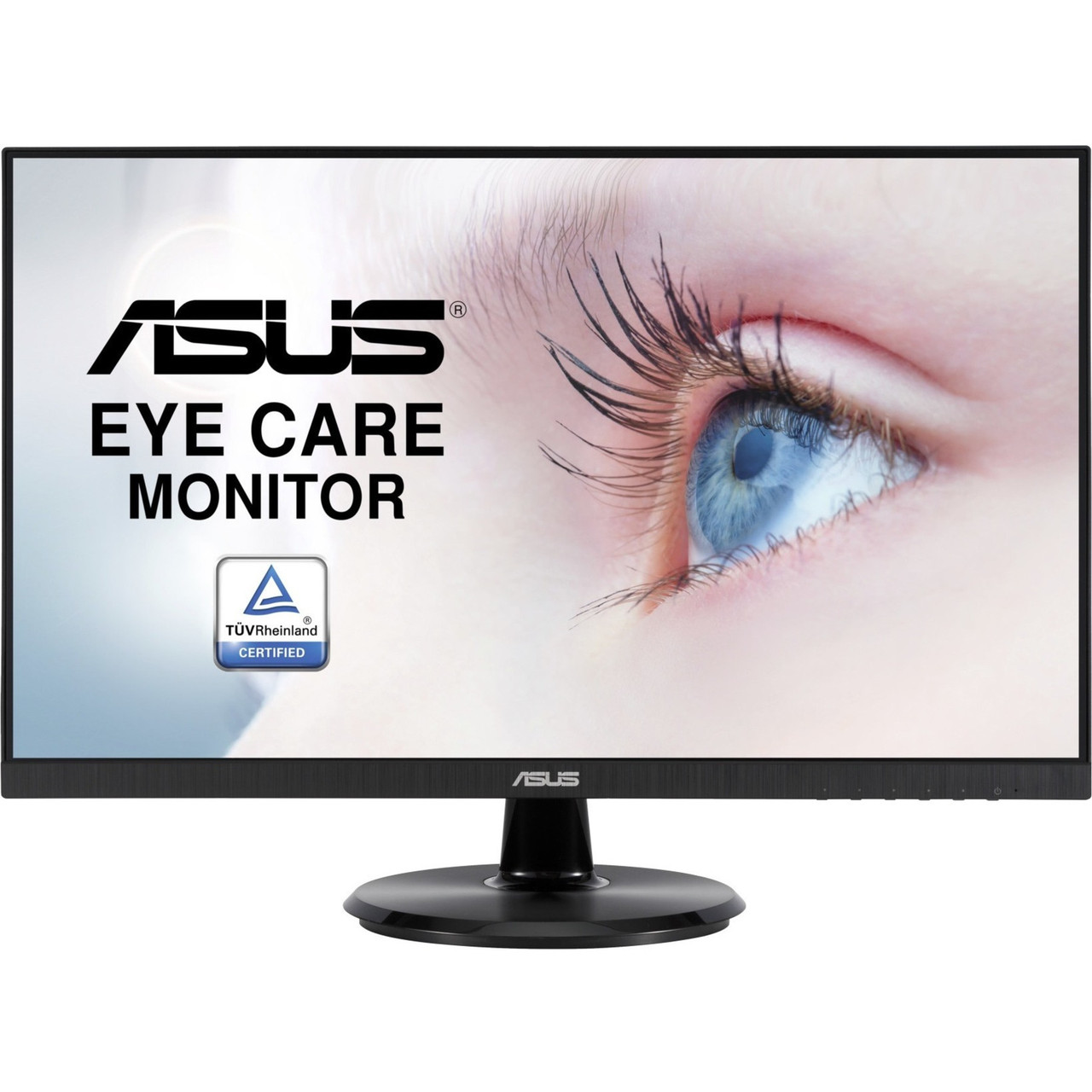 Asus VA24DQ 23.8" Full HD LED LCD Monitor - 16:9 - Black - 24" Class - In-plane Switching (IPS) Technology - 1920 x 1080 - 16.7 Million Colors - Adaptive Sync/FreeSync - 250 Nit Maximum - 75 Hz Refresh Rate - HDMI - VGA - DisplayPort - VA24DQ