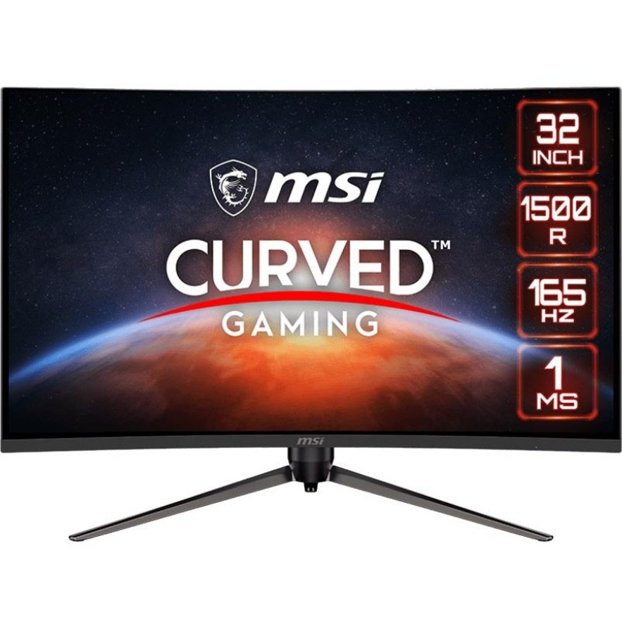 MSI Optix Ag321Cqr 31.5" Wqhd Curved Screen Led Gaming Lcd Monitor - 16:9 - Optixag321Cqr