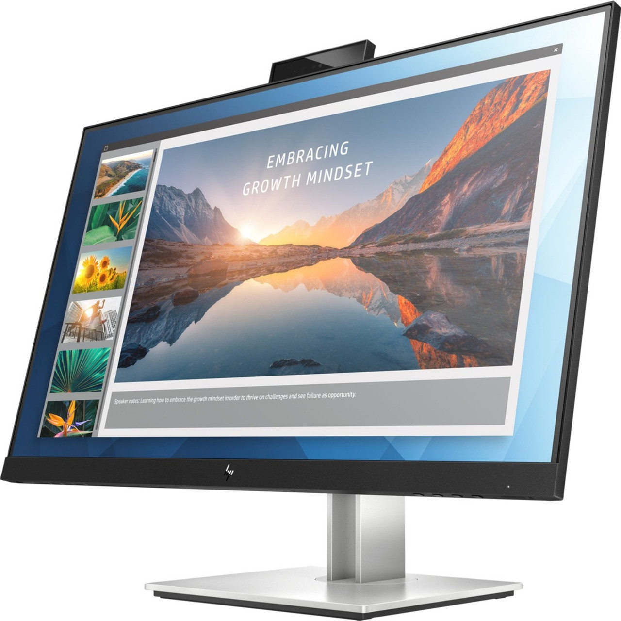 HP E24d G4 23.8" Full HD Edge LED LCD Monitor - 16:9 - Black/Silver - 24" Class - In-plane Switching (IPS) Technology - 1920 x 1080 - 250 Nit - 5 ms - 60 Hz Refresh Rate - HDMI - DisplayPort - USB Hub - 6PA50A9#ABA