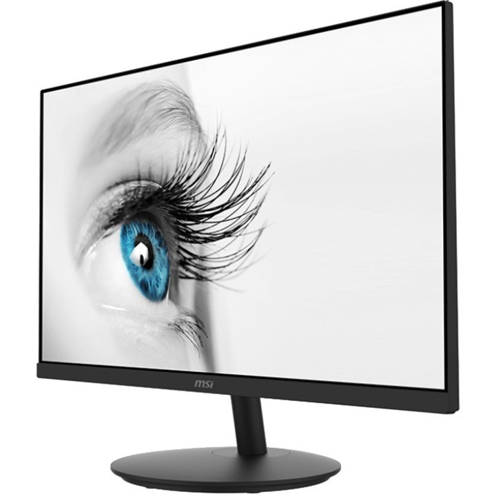 MSI Pro Mp242 23.8" Full Hd Lcd Monitor - 16:9 - Black - 24" Class - In-Plane Switching (Ips) Technology - Led Backlight - 1920 X 1080 - 16.7 Million Colors - Freesync - 250 Nit - 5 Ms - 75 Hz Refresh Rate - Hdmi - Vga - Promp242