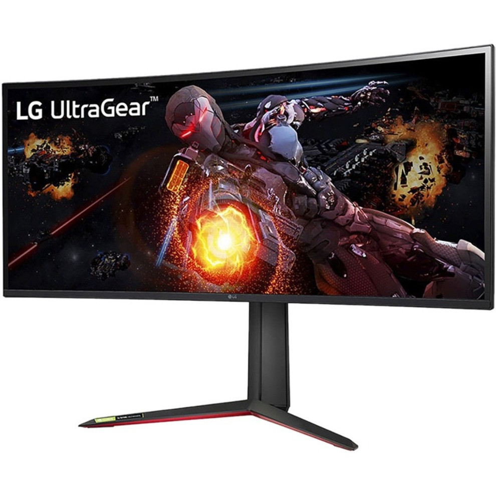 LG UltraGear 34GP950G-B 34" UW-QHD Curved Screen WLED Gaming LCD Monitor - 21:9 - Matte Black - 34" Class - Nano In-plane Switching (Nano IPS) Technology - 3440 x 1440 - 1.07 Billion Colors - Adaptive Sync - 450 Nit - 34GP950G-B