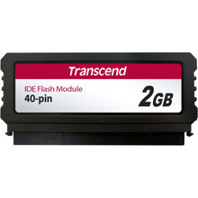 Transcend 2 Gb Solid State Drive - Internal - Ide - 57 Mb/S Maximum Read Transfer Rate Flash Module Smi - TS2GPTM520