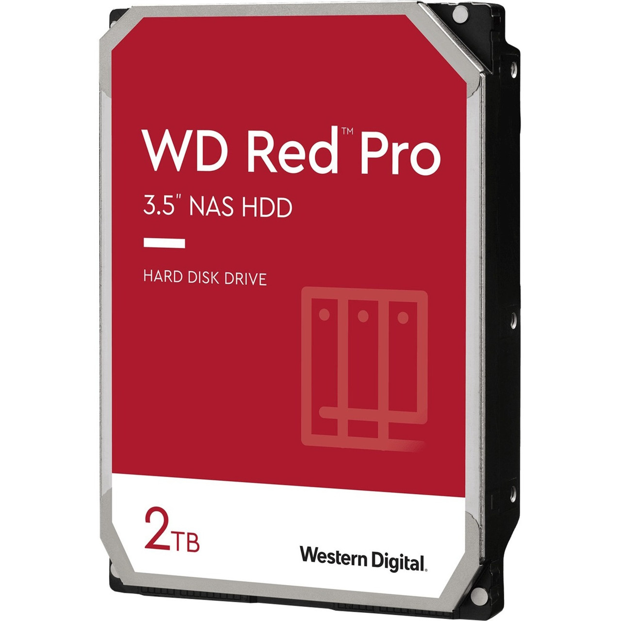 Western Digital RED PRO WD2002FFSX-20PK 2 TB Hard Drive - 3.5" Internal - SATA (SATA/600) - Storage System, Desktop PC Device Supported - 7200rpm - 300 TB TBW - 5 Year Warranty - 20 Pack RED