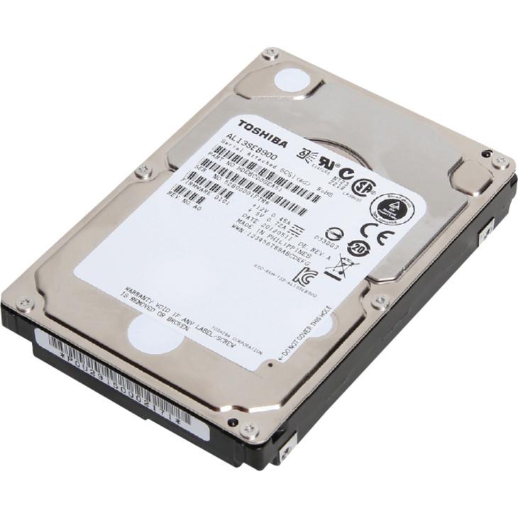 Toshiba AL13SE AL13SEB900 900 GB Hard Drive - 2.5" Internal - SAS (6Gb/s SAS) - 10500rpm - 5 Year Warranty - AL13SEB900