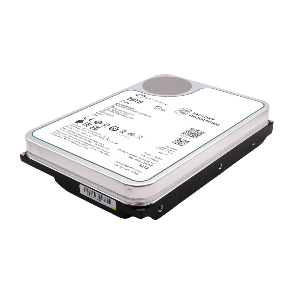 Seagate Ddic Fru 3.5In 7.2K 12G Sas Encrypted Fips Taa Hdd - 10Tb Exos X16 512E St10000Nm010G (Evans) - Single Pack - 1105273-01 Seagate Ddic Fru 3.5In 7.2K 12G Sas Encrypted Fips Taa Hdd - 10Tb Exos X16 512E St10000Nm010G (Evans) - Single Pack - 1105273-01