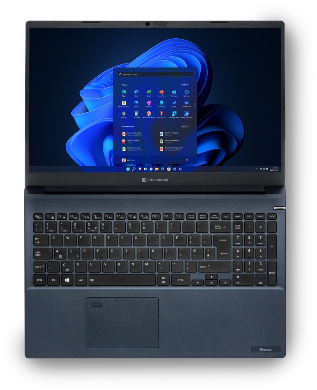 Dynabook Tecra A50-K - Intel - Core i5 - 1340P - 15.6Inch - 1920 x 1080 - DDR4 - 16GB RAM - 512GB SSD - Intel Iris Xe - Power Adapter - 65Watt - 4-cell - Microsoft Windows 11 Professional Education - Gigabit Ethernet - PML30U-0EG00S