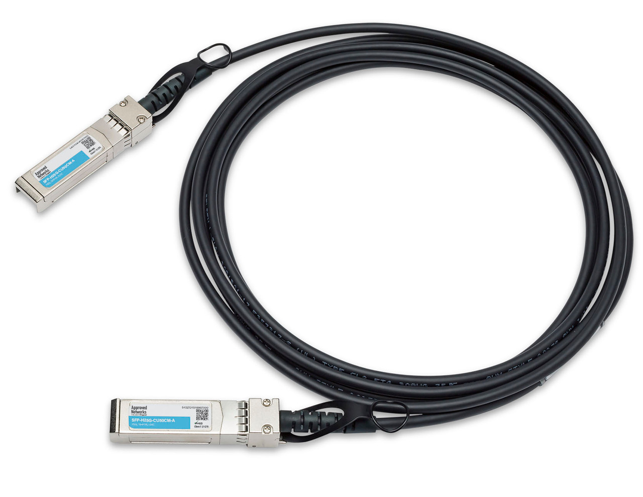 Approved Networks Cisco 25GBASE SFP28 Passive Direct Attach Copper (DAC) Cable Required Length Approved Networks Cisco 25GBASE SFP28 Passive Direct Attach Copper (DAC) Cable Required Length
