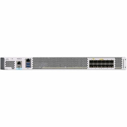 Cisco Catalyst 8500 Ethernet Switch - Manageable - 10 Gigabit Ethernet - 10GBase-X - Refurbished - 3 Layer Supported - Modular - Optical Fiber - 1U - Rack-mountable - 1 Year Limited Warranty - C8500-12X-RF