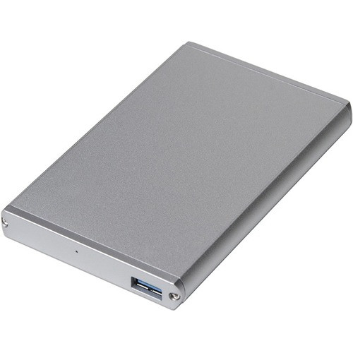 Blackbox Sabrent Ec-Um30 Drive Enclosure - Usb 3.0 Host Interface External - Silver - 1 X Total Bay - 1 X 2.5" Bay - Aluminum - ECPDUMK30