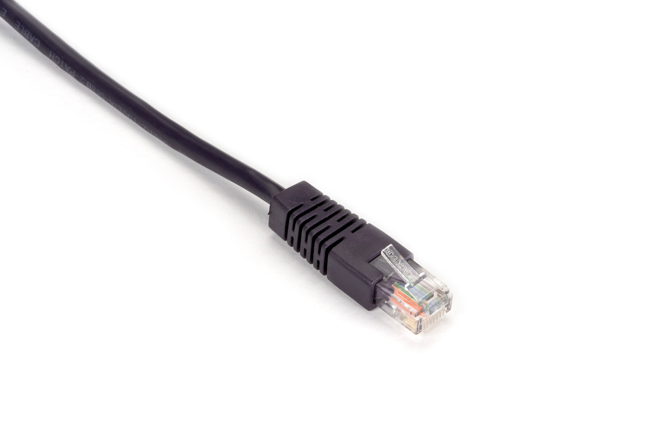 Blackbox Cat5E 100-Mhz Stranded Ethernet Patch Cable - Unshielded (Utp), Cm Pvc, Molded Boot, Purple, 1-Ft. (0.3-M), 45 Day Standard Return Policy - EVNSL28E-0001