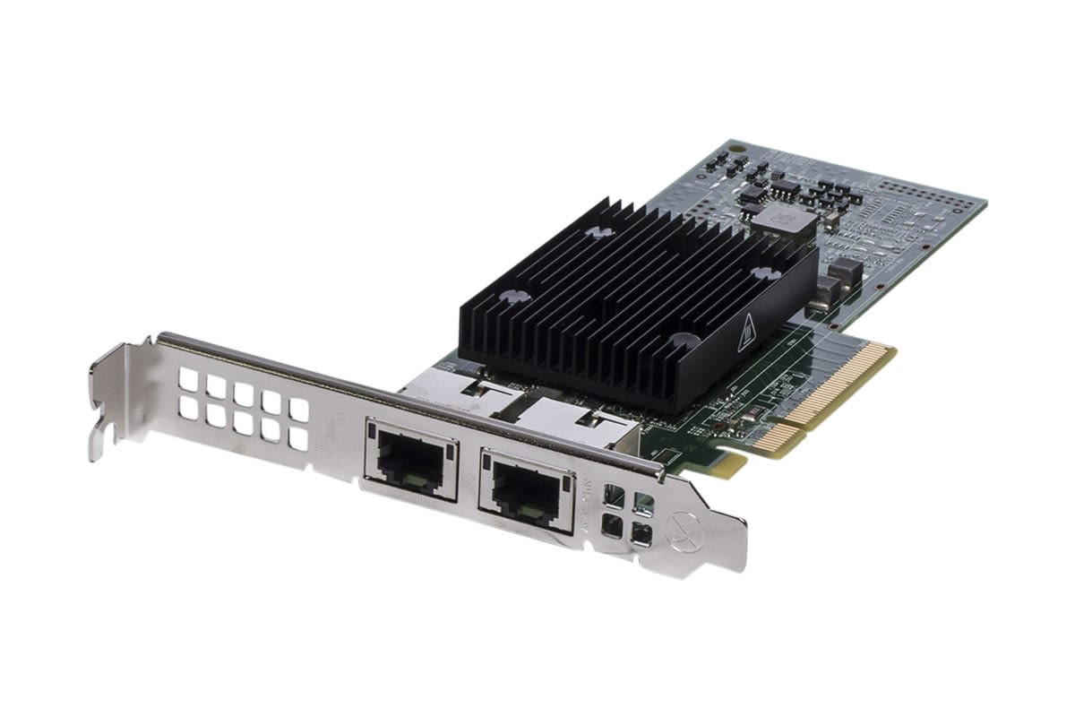 Dell Broadcom 57416 Dual Port 10Gb, Base-T, PCIe Adapter, Full Height, Customer Install 49562_540-BBUO