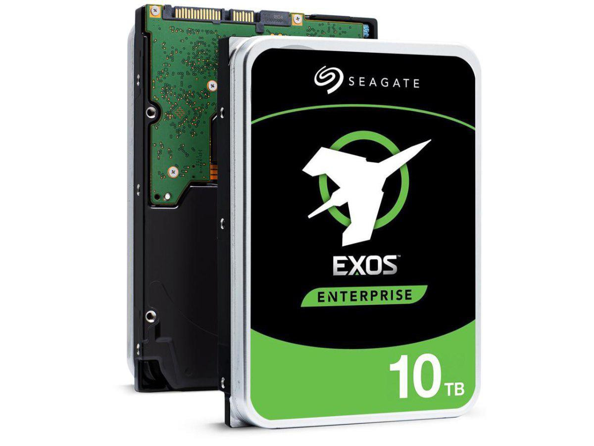 Seagate Exos X16 ST10000NM010G 10 TB Hard Drive - Internal - SAS (12Gb/s SAS) - Storage System, Video Surveillance System Device Supported - 7200rpm - 245 MB/s Maximum Read Transfer Rate