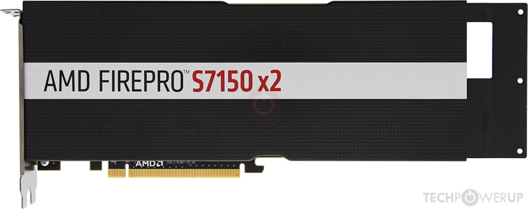 AMD FirePro S7150x2 16GB Passive - 100-505722